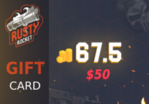 Rusty Rocket 50$ Coin Gift Card