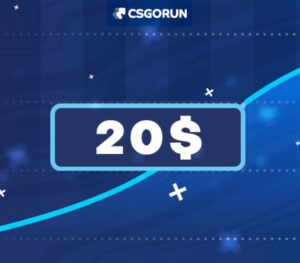 CSGORUN - $20 Gift Card + $2 Bonus