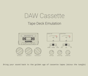 Klevgrand DAW Cassette Tape Deck Emulation PC/MAC CD Key