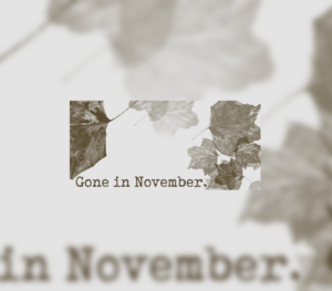 Gone In November Steam CD Key