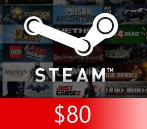 Steam Gift Card $80 HKD HK Activation Code