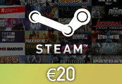 Steam Wallet Card €20 Global Activation Code