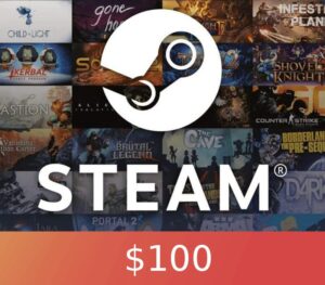 Steam Gift Card $100 CAD Global Activation Code