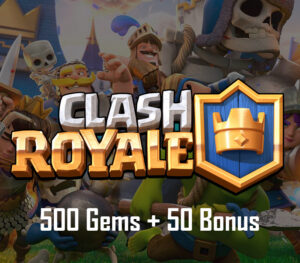 Clash Royale - 500 Gems + 50 Bonus Reidos Voucher