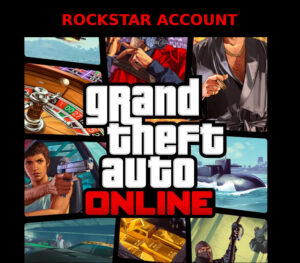 Grand Theft Auto Online Account + $500,000,000 Rockstar Account