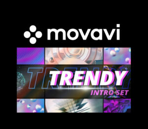 Movavi Video Editor Plus 2021 Effects - Trendy Intro Set Steam CD Key