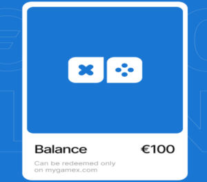 MyGameX ?100 Balance Gift Card