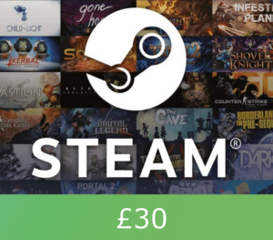 Steam Gift Card £30 Global Activation Code