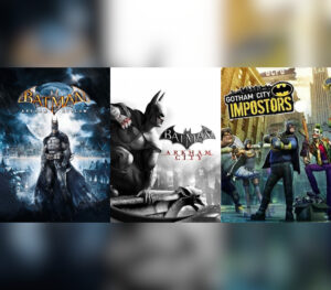 Batman: Arkham City + Batman: Arkham Asylum + Gotham City Impostors Bundle Steam Gift