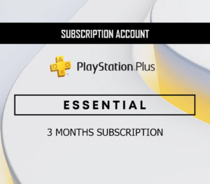 PlayStation Plus Essential 3 Months Subscription ACCOUNT
