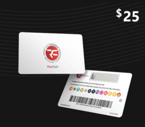 Red Coin Crypto Voucher $25 Gift Card