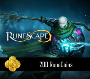 RuneScape 200 RuneCoins + Exclusive SteelSeries Bundle Key