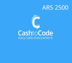 CashtoCode 2500 ARS Gift Card AR