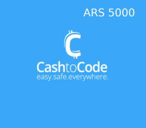 CashtoCode 5000 ARS Gift Card AR