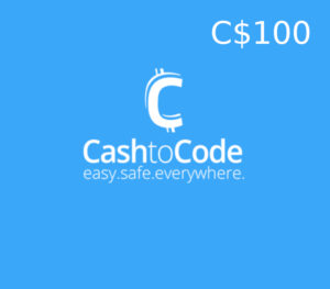 CashtoCode C$100 Gift Card CA