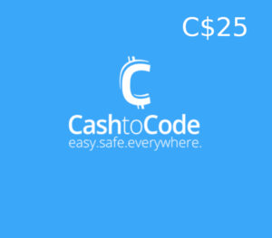 CashtoCode C$25 Gift Card CA