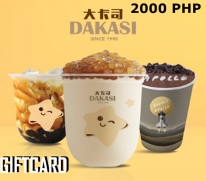 Dakasi ₱2000 PH Gift Card