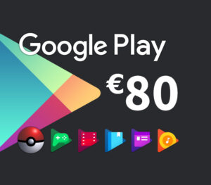 Google Play €80 IT Gift Card