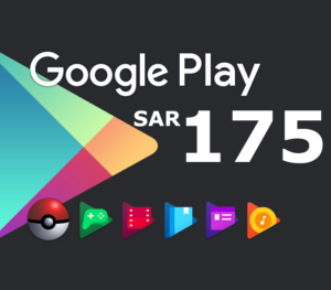 Google Play SAR 175 SA Gift Card