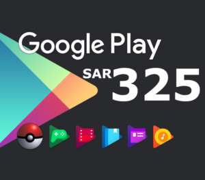 Google Play SAR 325 SA Gift Card