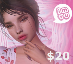 IMVU $20 CA Game Card