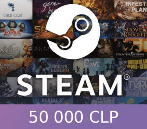 Steam Wallet Card 50000 CLP CL Activation Code