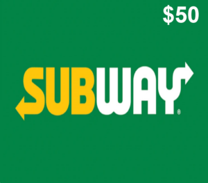Subway $50 Gift Card SG