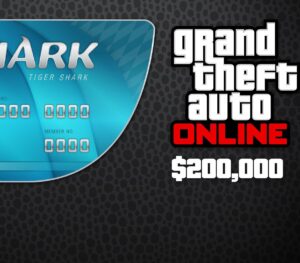 Grand Theft Auto Online - $250,000 Tiger Shark Cash Card FR PS4 CD Key