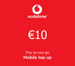Vodafone Mobile Phone €10 Gift Card NL