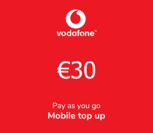 Vodafone Mobile Phone €30 Gift Card IT